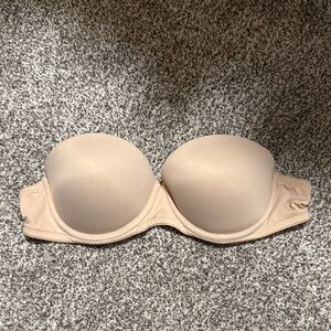 Victoria's Secret Nude Strapless Bra